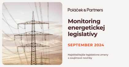 Monitoring energetickej legislatívy, stavebníctva a envirolegislatívy za september 2024